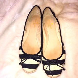 Kate Spade Signature Stripe Shoes Size 9